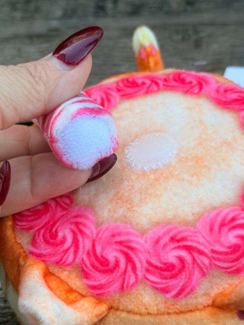 RARE Cookeez Makery Baked Party Treatz Birthday Candle Cat WORKS Plush Stuffed - Picture 4 of 10